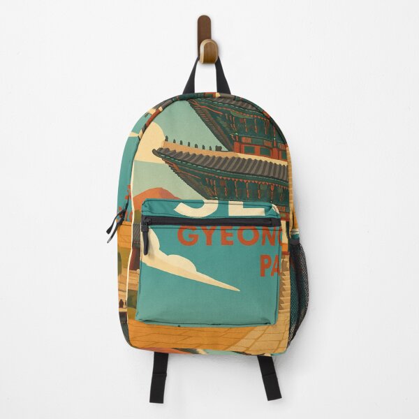 Item preview, Gyeongbokgung Palace with Mountain Backdrop, Seoul South Korea designed and sold by Aryabek.