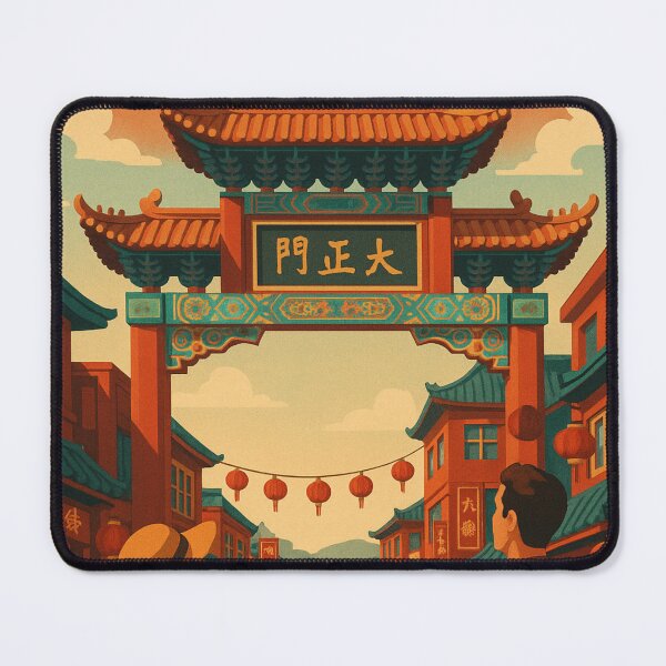 Item preview, Incheon Chinatown Arch and Lantern Street, South Korea designed and sold by Aryabek.