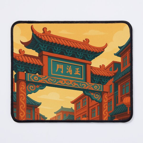 Item preview, Traditional Gate of Incheon Chinatown, South Korea designed and sold by Aryabek.