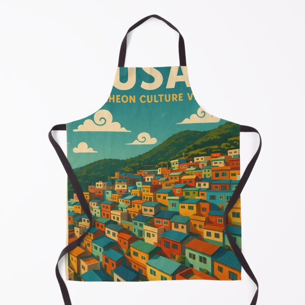 Item preview, Colorful Hillside Homes of Gamcheon Culture Village, Busan South Korea designed and sold by Aryabek.