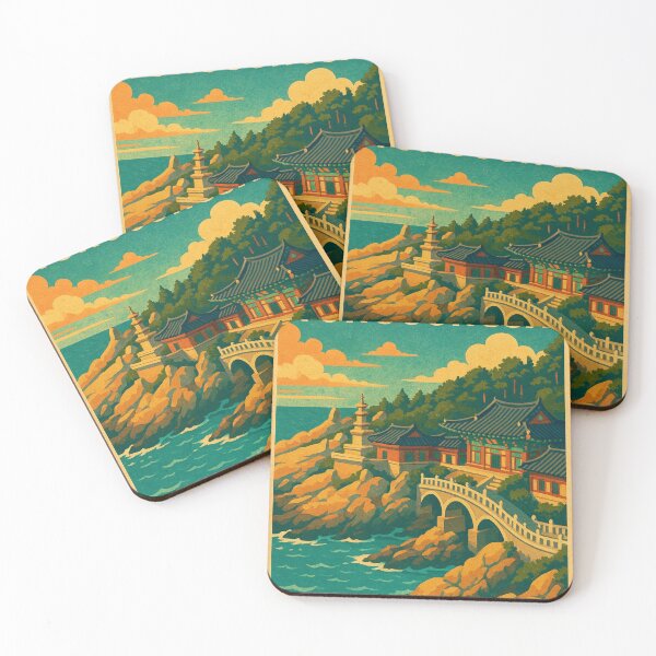 Item preview, Haedong Yonggungsa Temple by the Sea, Busan South Korea designed and sold by Aryabek.
