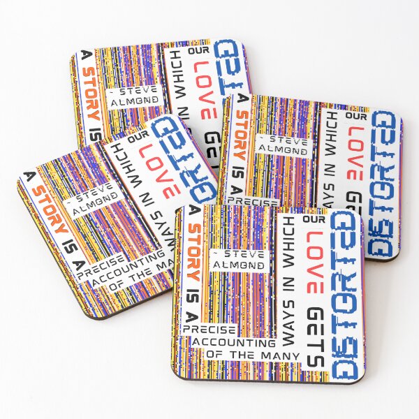 Item preview, Stories Explain Love's Distortions, Steve Almond (glitch) designed and sold by Ryan Skinnell.