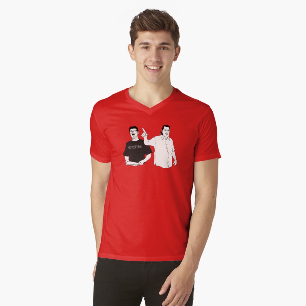 Item preview, V-Neck T-Shirt designed and sold by MRCL-Store.