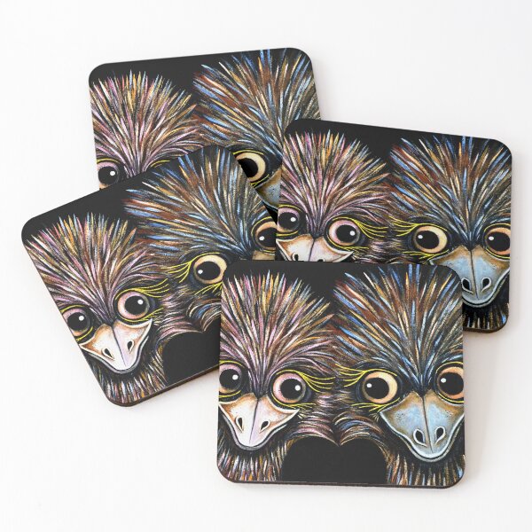 Item preview, Quirky Emu Love designed and sold by Linda Callaghan.