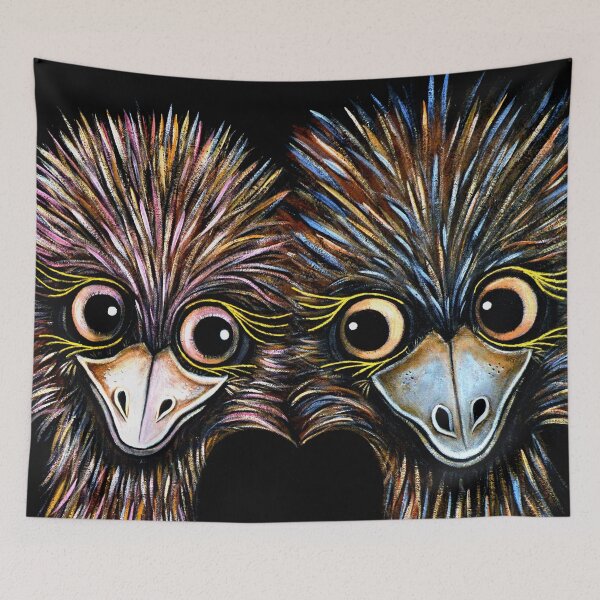 Item preview, Quirky Emu Love designed and sold by Linda Callaghan.