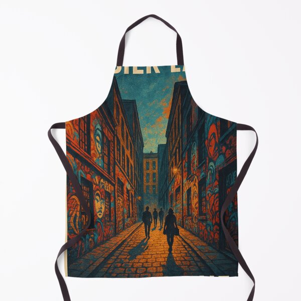 Item preview, Evening Shadows and Graffiti Walls of Hosier Lane, Melbourne Australia designed and sold by Aryabek.