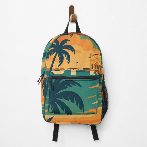 Item preview, St Kilda Pier and Beachfront at Sunset, Melbourne Victoria Australia designed and sold by Aryabek.