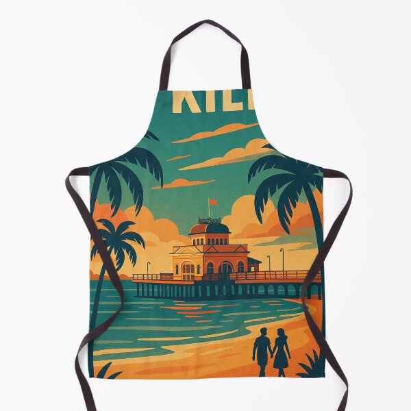 Item preview, St Kilda Pier and Beachfront at Sunset, Melbourne Victoria Australia designed and sold by Aryabek.