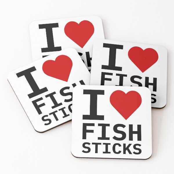 Item preview, I Love Fish Sticks designed and sold by Eggroll the Cat.