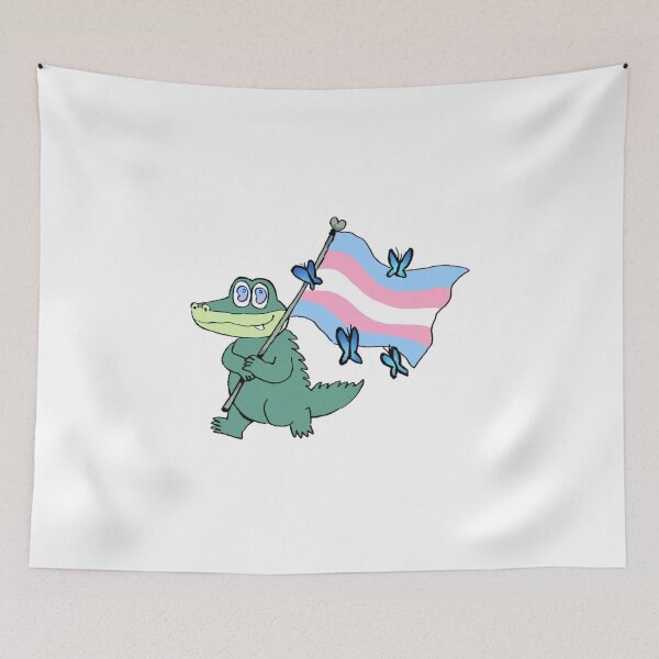 Item preview, Trans Pride Flag King Gizzard and the Lizard Wizard designed and sold by Eyelander117.
