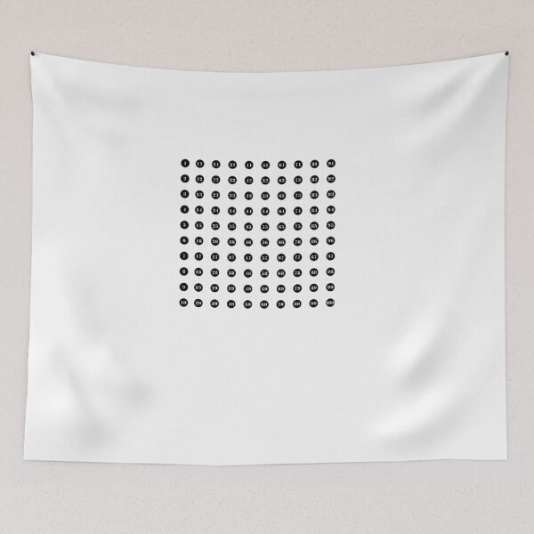 Item preview, Number 1 to 100 in Black Circle designed and sold by Ching Teoh.