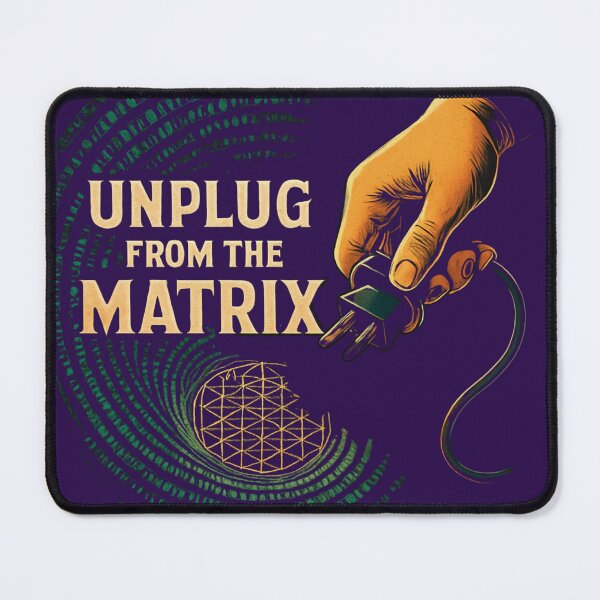Item preview, Unplug from the Matrix – Digital Awakening Art for Conscious Minds designed and sold by Spirit47.