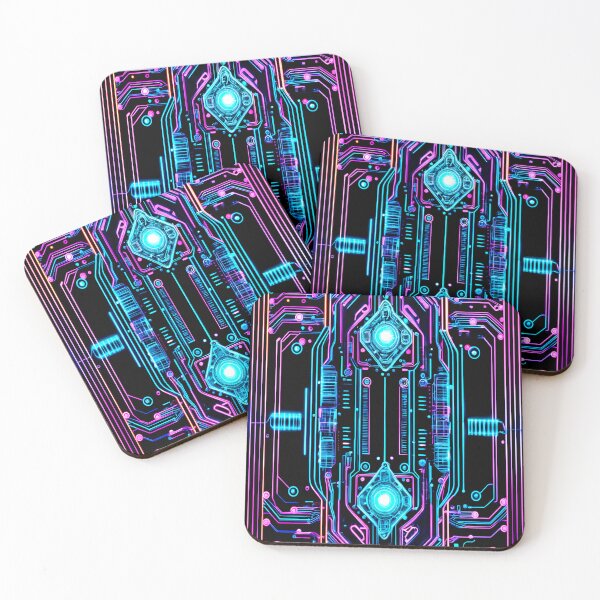 Item preview, Neon Circuitry designed and sold by OvidiumArt.