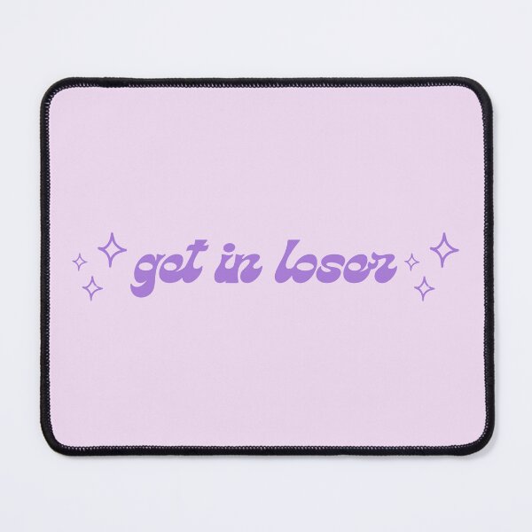 Item preview, Purple Get in Loser Sticker with Stars designed and sold by tinyindiangirl.