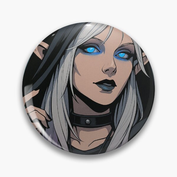 Item preview, Nyx the Enchanted – Witch of the Void Realm modern times designed and sold by OnlyGonk.