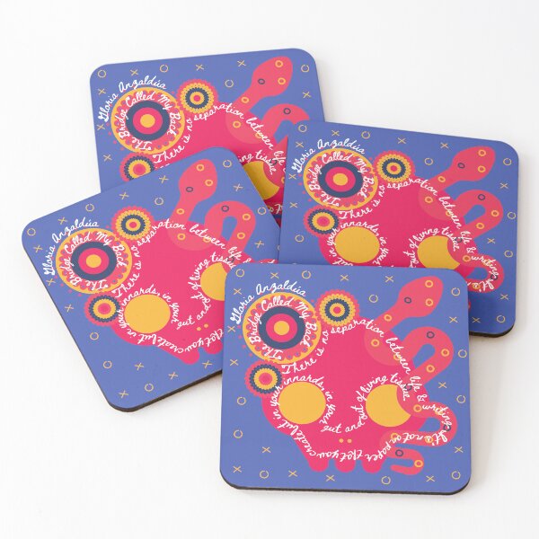 Item preview, No Separation between Writing and Life, Gloria Anzaldúa designed and sold by Ryan Skinnell.