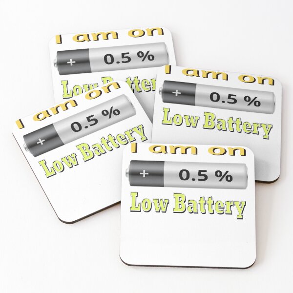 Item preview, I am on low battery t-shirt, funny t-shirt designed and sold by LaModaLoKa01.