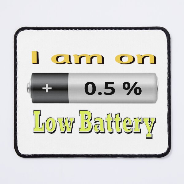 Item preview, I am on low battery t-shirt, funny t-shirt designed and sold by LaModaLoKa01.