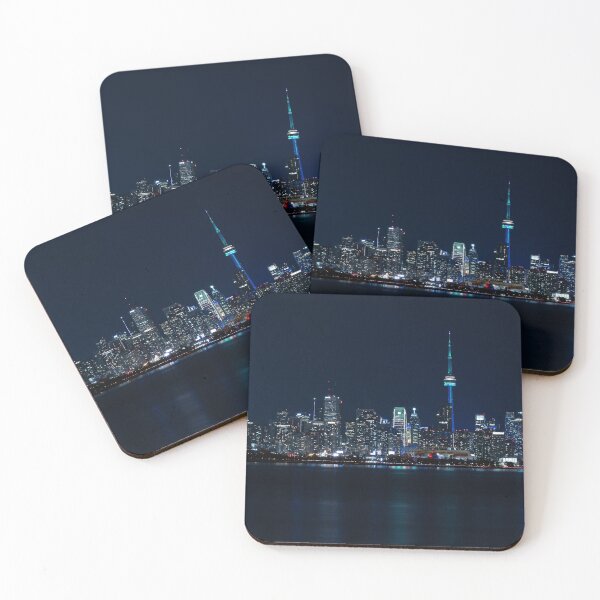 Artikelvorschau, Toronto Skyline Gotham Edition entworfen und verkauft von indiabluephotos.