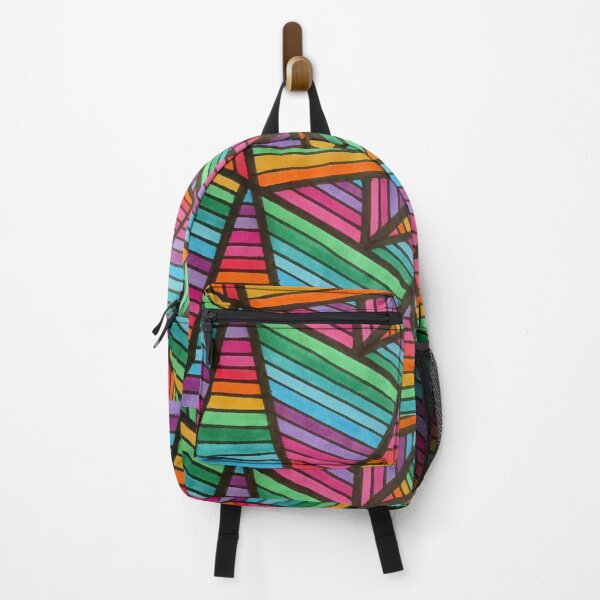 Item preview, Rainbow pattern hand drawn marker art  designed and sold by MindfulArtSandy.