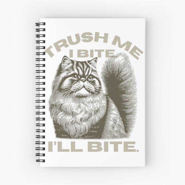 Item preview, Gothic Cat Shirt – Trust Me I Bite | Funny Sarcastic Black Cat T-Shirt for Introverts & Cat Moms designed and sold by boundlessly2art.