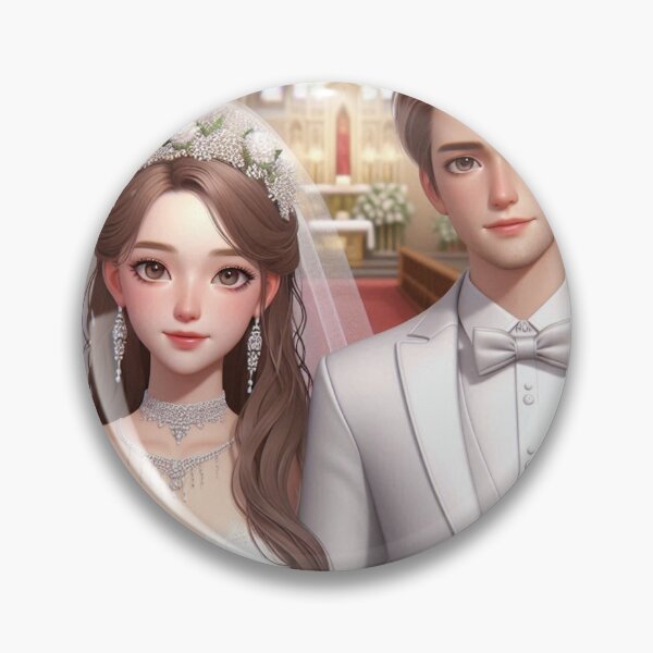 Item preview, Bride and Groom Wedding Day at Church designed and sold by choder61.