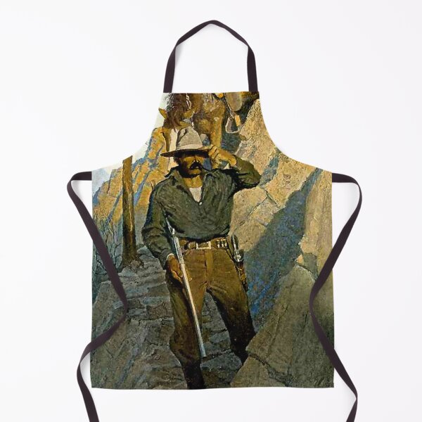 Item preview, N C Wyeth Western Painting “The Sheriff”  designed and sold by PatricianneK.