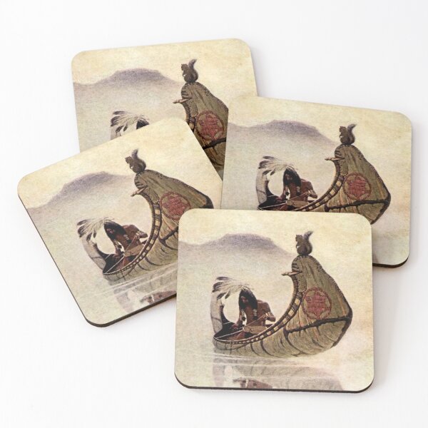 Item preview, N C Wyeth Western Painting “Hiawatha”  designed and sold by PatricianneK.