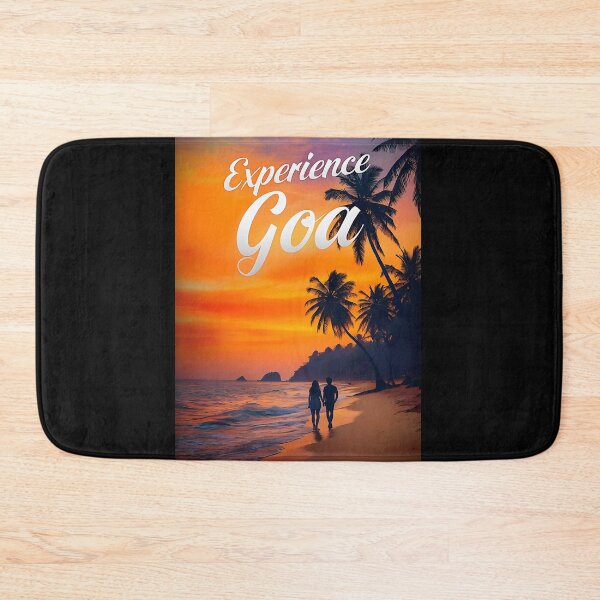 Item preview, Romantic Sunset at Palolem Beach Experience Goa Poster designed and sold by FestivityFinds.