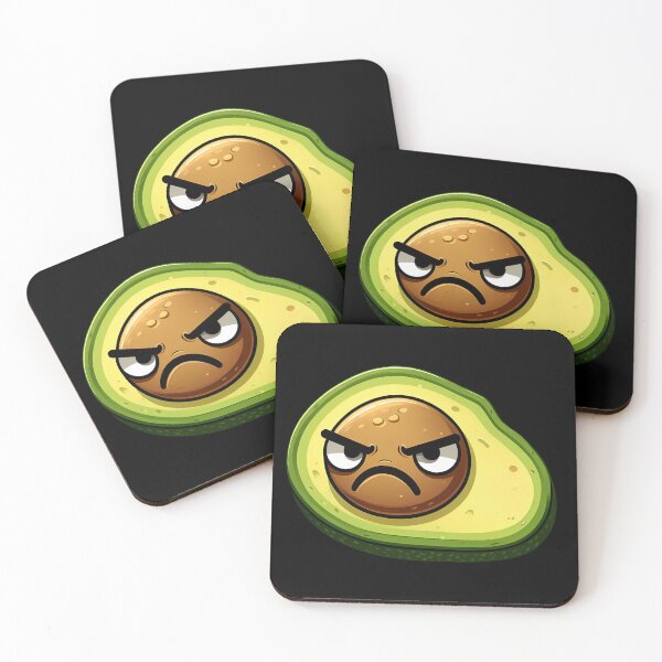 Item preview, Grumpy Avocado designed and sold by Funny Vintage Stickers And T-Shirts.