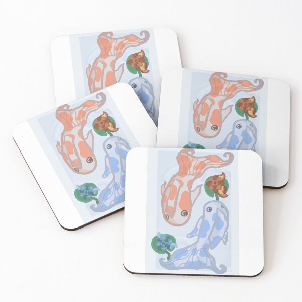 Item preview, Fire and Ice Koi Pond  designed and sold by ScribblesNZ.