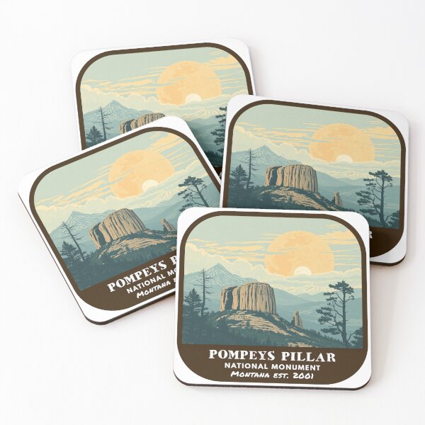 Item preview, Vintage Pompeys Pillar National Monument (Montana) designed and sold by RabbitK.
