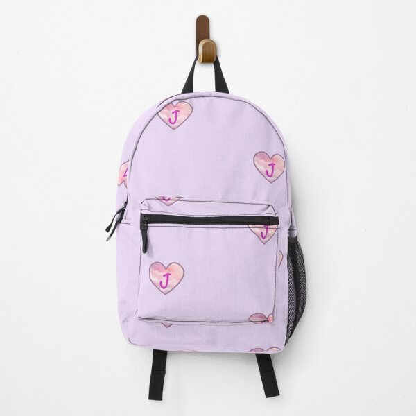 Item preview, Heart Pink Clouds “J” designed and sold by CEvansArt.