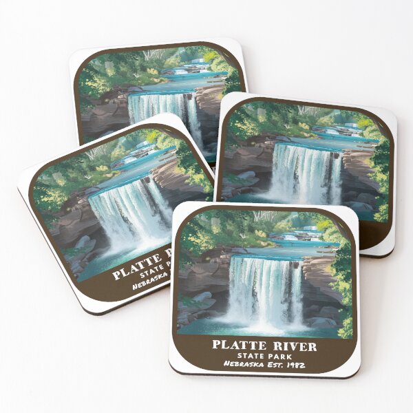 Item preview, Vintage Platte River State Park (Nebraska State Park) designed and sold by RabbitK.