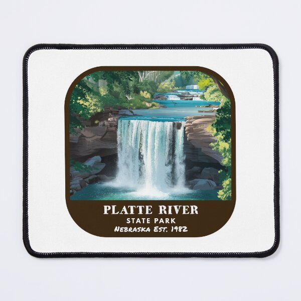 Item preview, Vintage Platte River State Park (Nebraska State Park) designed and sold by RabbitK.