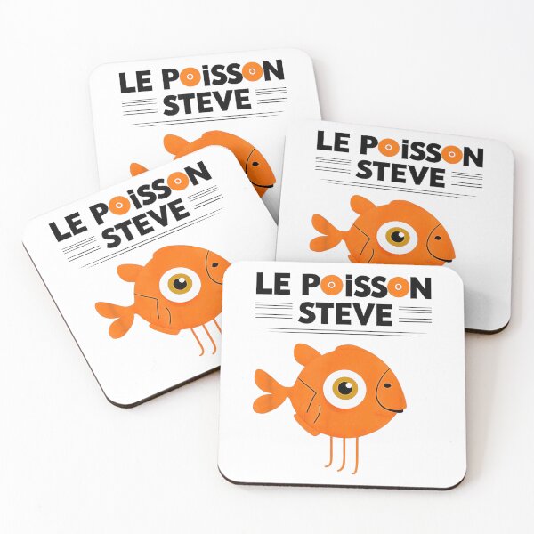 Item preview, Funny Le Poisson Steve Fish designed and sold by Shaun-Arts.