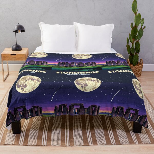 Item preview, Mystical Stonehenge Poster designed and sold by FestivityFinds.