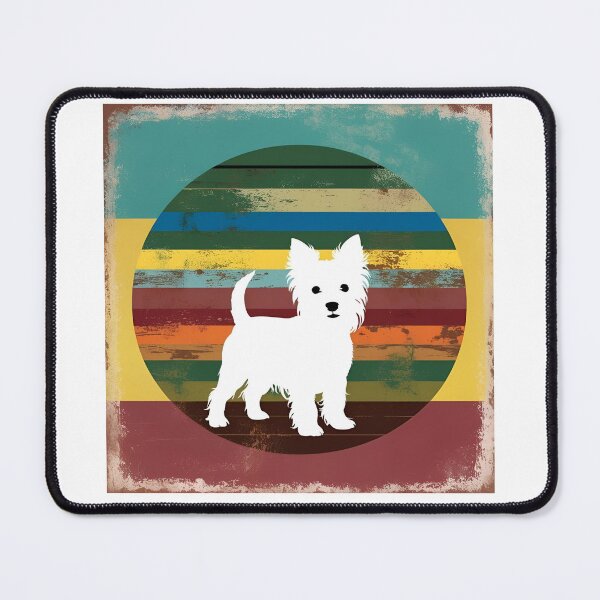 Item preview, Yorkshire Terrier Retro Sunset Silhouette | Cute Yorkie Lover Gift designed and sold by Fredster1966.