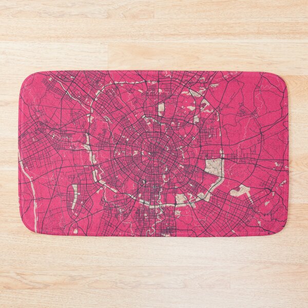Item preview, Chengdu City Map of Sichuan, China - Blossom designed and sold by deMAP.