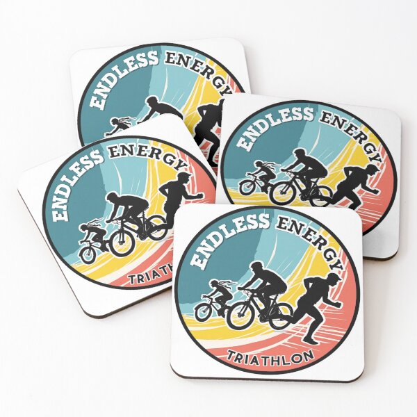 Item preview, Endless Energy – Triathlon Motivation Sticker for Athletes designed and sold by Triathlongram.