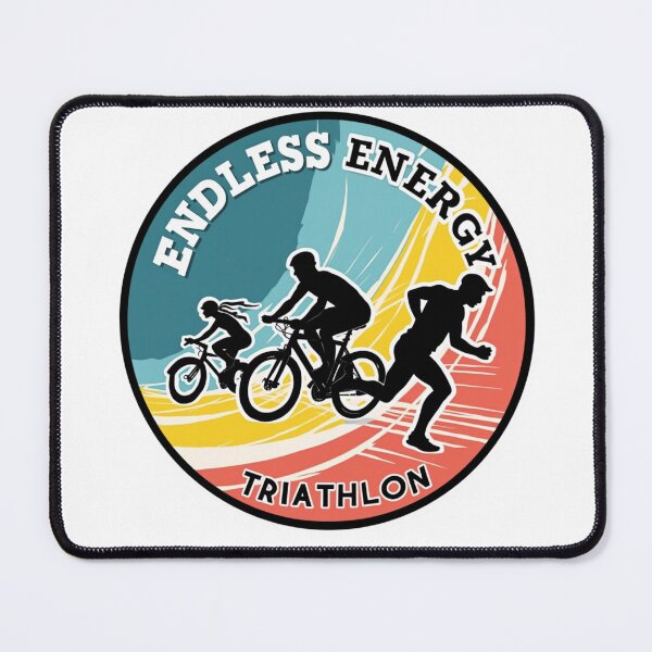 Item preview, Endless Energy – Triathlon Motivation Sticker for Athletes designed and sold by Triathlongram.