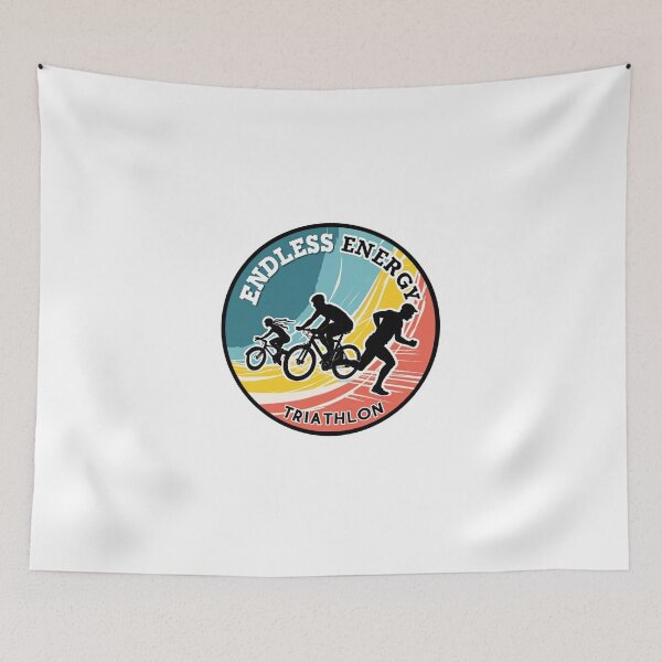 Item preview, Endless Energy – Triathlon Motivation Sticker for Athletes designed and sold by Triathlongram.
