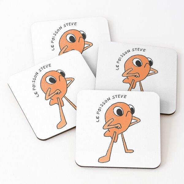 Item preview, Funny Popular Fish Le Poisson Steve designed and sold by Shaun-Arts.