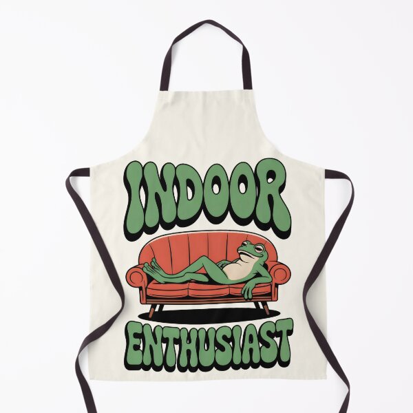 Item preview, Indoor Enthusiast | Super Chill Frog Design designed and sold by Altered Pixels.