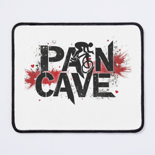 Artikelvorschau, Pain Cave – Hardcore-Radsport-Motivationsdesign für Sportler entworfen und verkauft von Triathlongram.