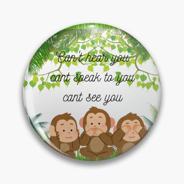 Item preview, Three monkeys designed and sold by dinomonkey.