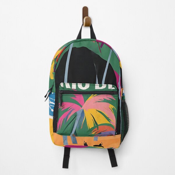 Item preview, Vibrant Rio de Janeiro Tropical Poster designed and sold by FestivityFinds.