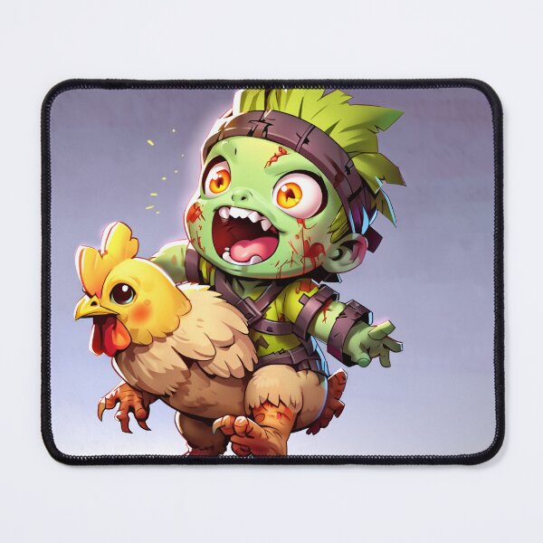 Item preview, cartoon-style character and a chicken designed and sold by SVenterprises.