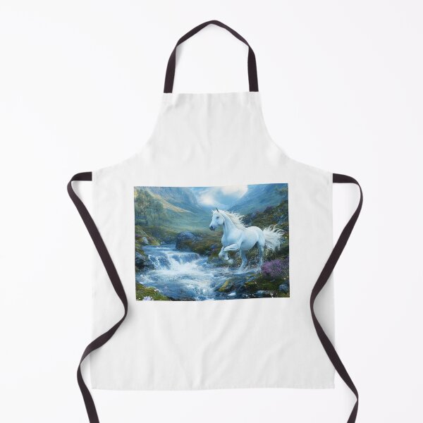 Item preview, Scottish Kelpie in a Fairy Glen designed and sold by ACuriousshoppe.