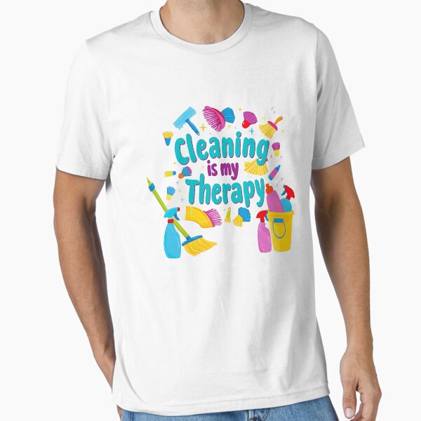 Item preview, Cleaning Is My Therapy designed and sold by Robertsdesignes.